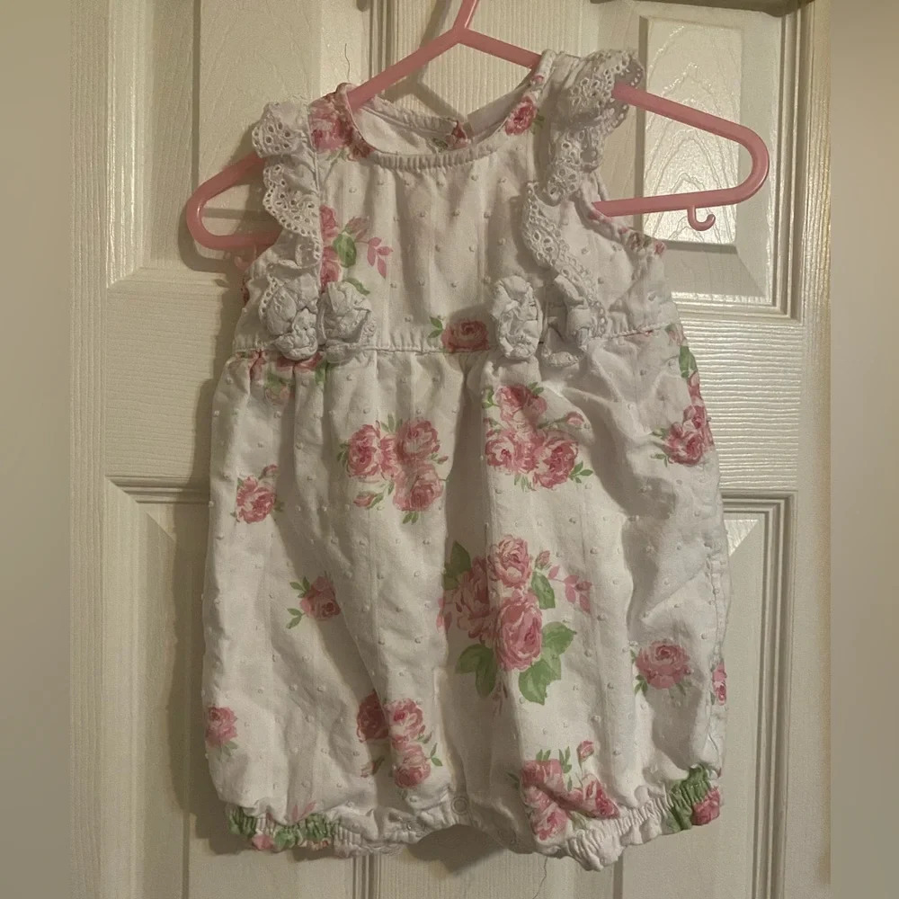 Laura Ashley Rose Bubble Romper